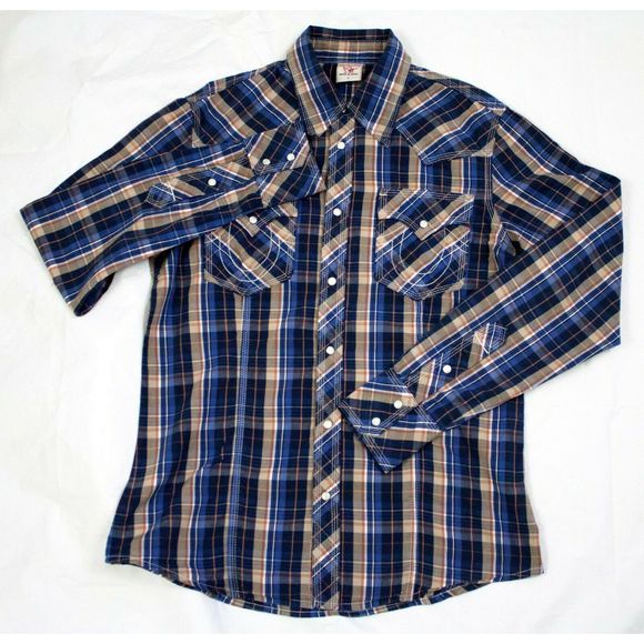 True Religion Other - True Religion Long Sleeve Pearl Snap Western Shirt